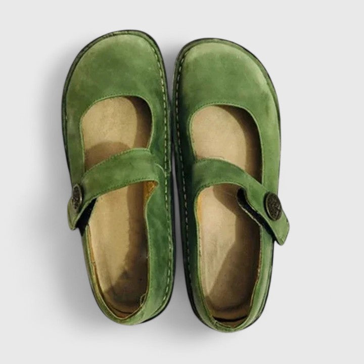 Damen Schuhe orthopädisch mit Fußbett – verstellbarer Riemen, gepolstert, für den Alltag | Jessica