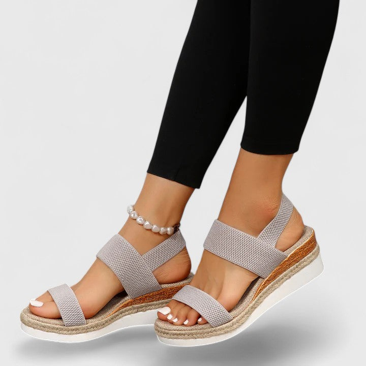 Damen Orthopädische Sandalen mit Fußbett gepolstert – ganztägiger Komfort für Sommer & Alltag | Lolita