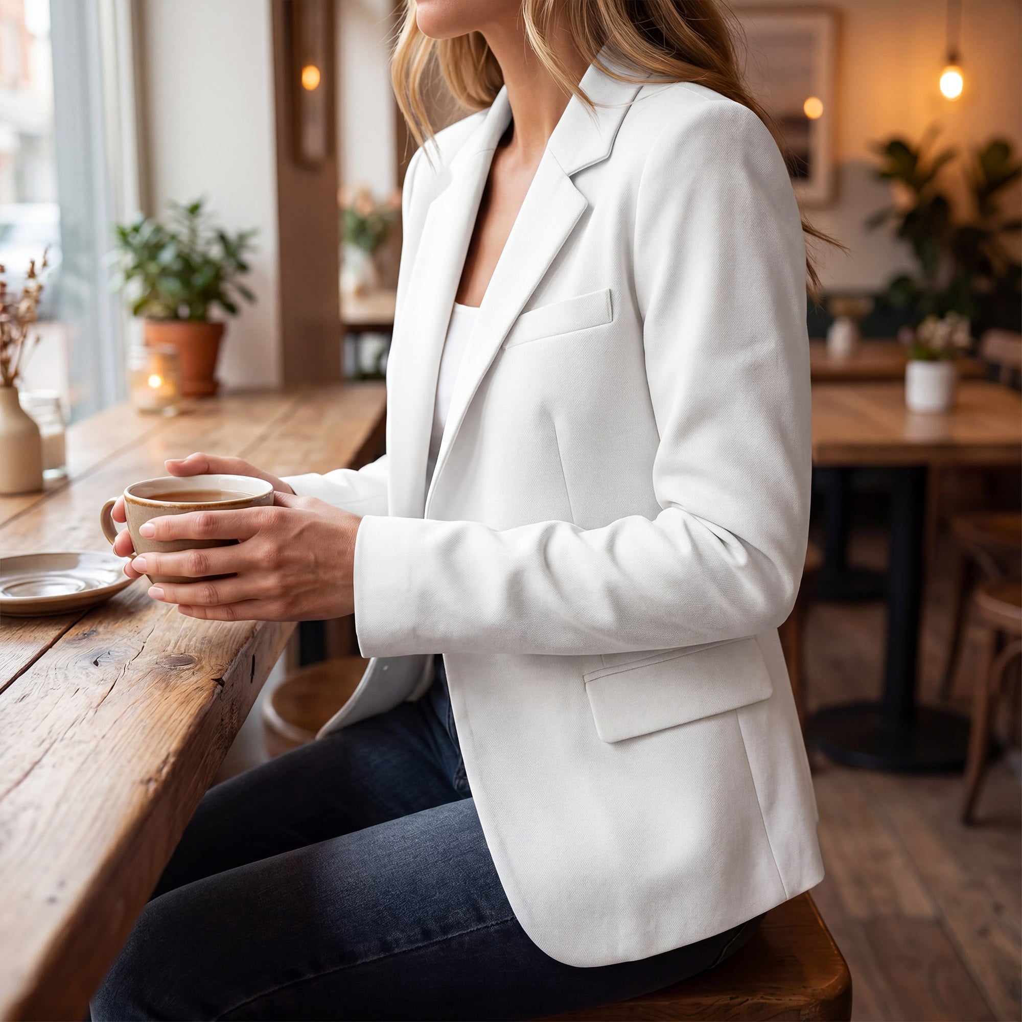 Damen Blazer Langarm – elegant Business Casual | Mae