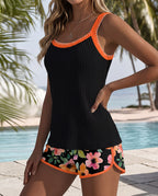 Damen Tankini Bauchkontrolle – figurschmeichelnd für Strand & Pool | Juno