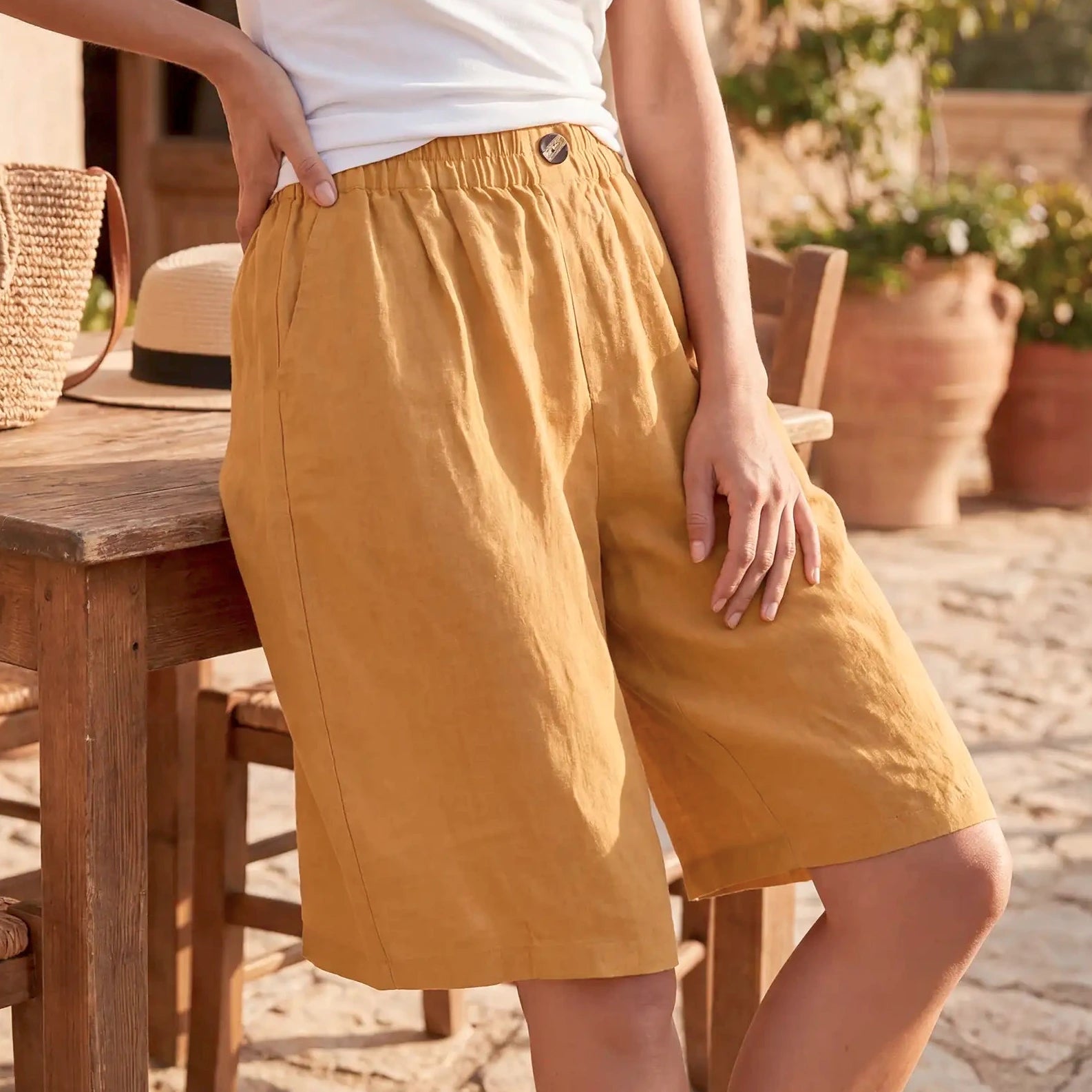 Damen Shorts elastischer Bund – entspannte Passform für den Sommer | Renata