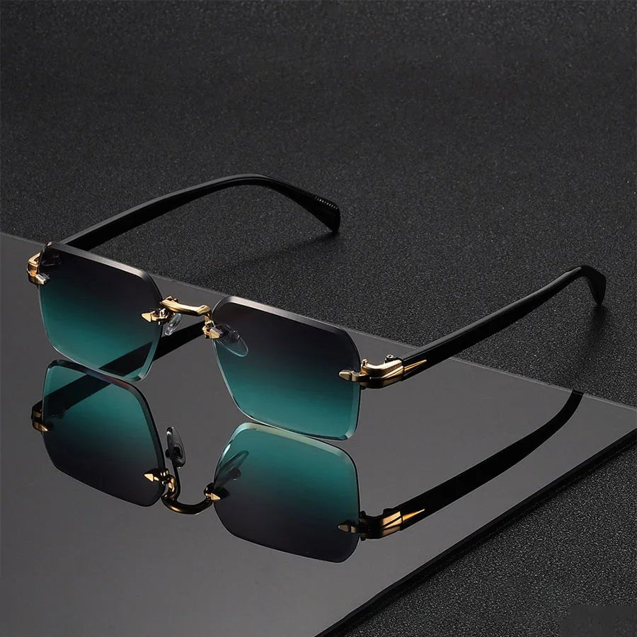 Women's Rimless Sunglasses – Effortlessly Sophisticated for Any Occasion | Franka