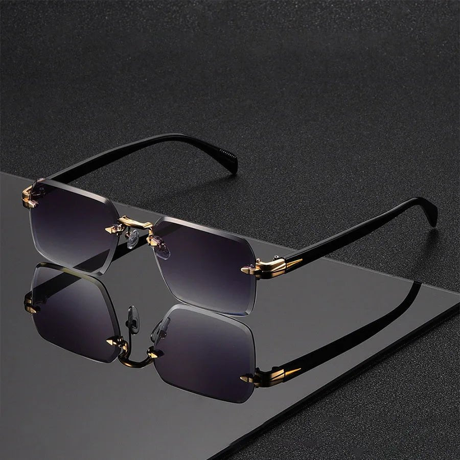 Women's Rimless Sunglasses – Effortlessly Sophisticated for Any Occasion | Franka