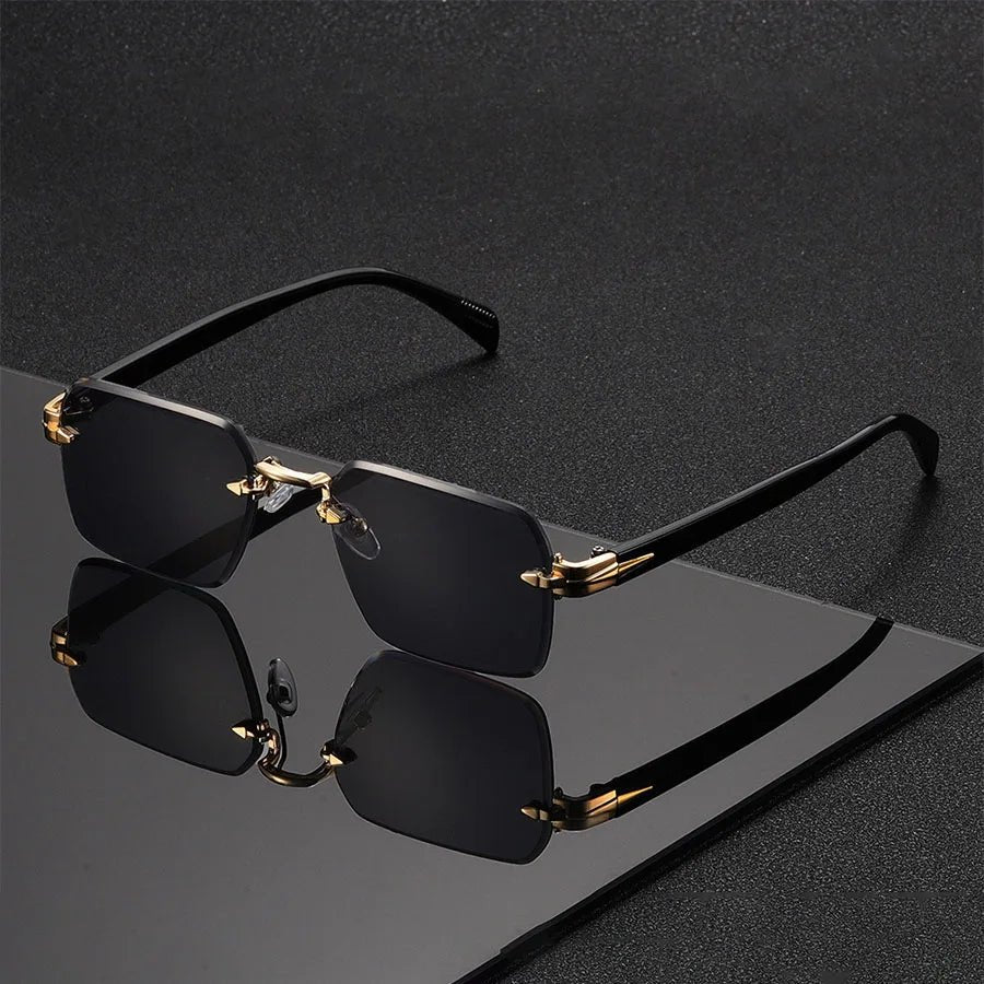 Women's Rimless Sunglasses – Effortlessly Sophisticated for Any Occasion | Franka