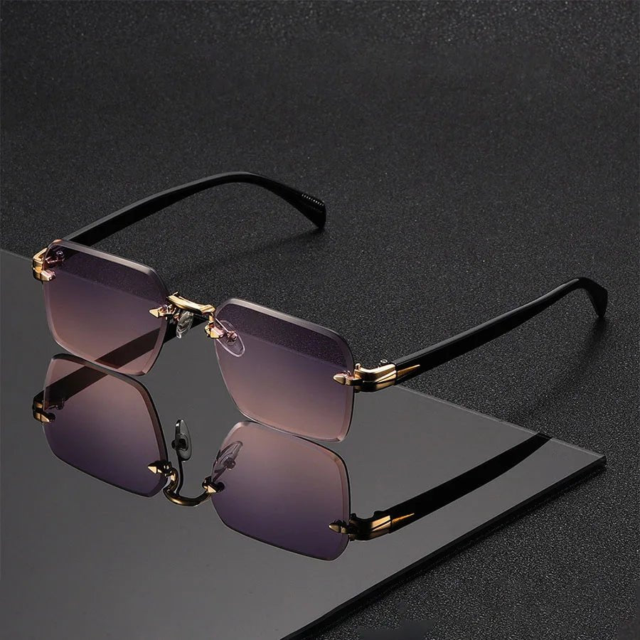 Women's Rimless Sunglasses – Effortlessly Sophisticated for Any Occasion | Franka