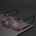 Women's Rimless Sunglasses – Effortlessly Sophisticated for Any Occasion | Franka