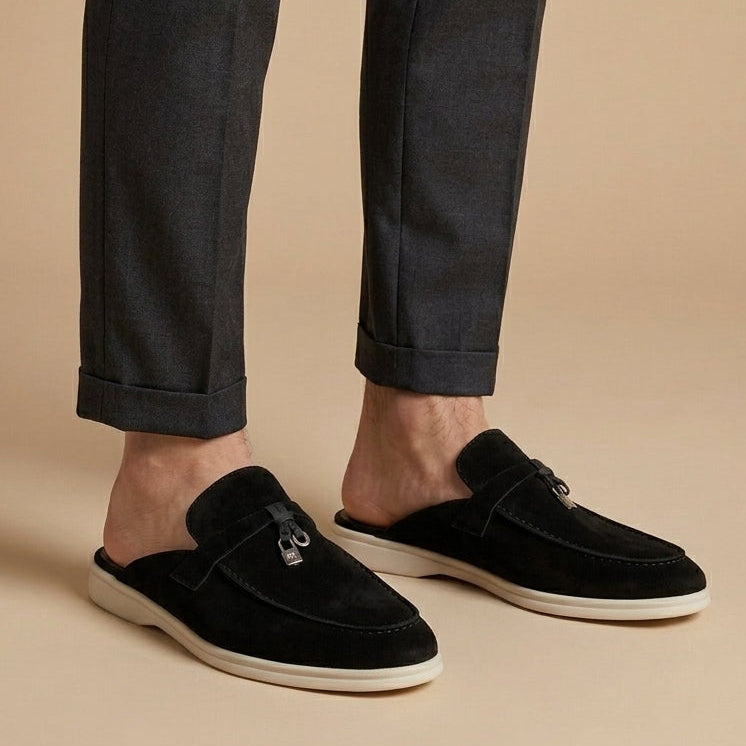 Men's Open-Back Mule Loafers – Comfortable & Casual for Everyday & Weekend | Mateo