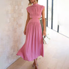Damen Maxikleid fließend – elegant für Alltag und besondere Anlässe | Madeline