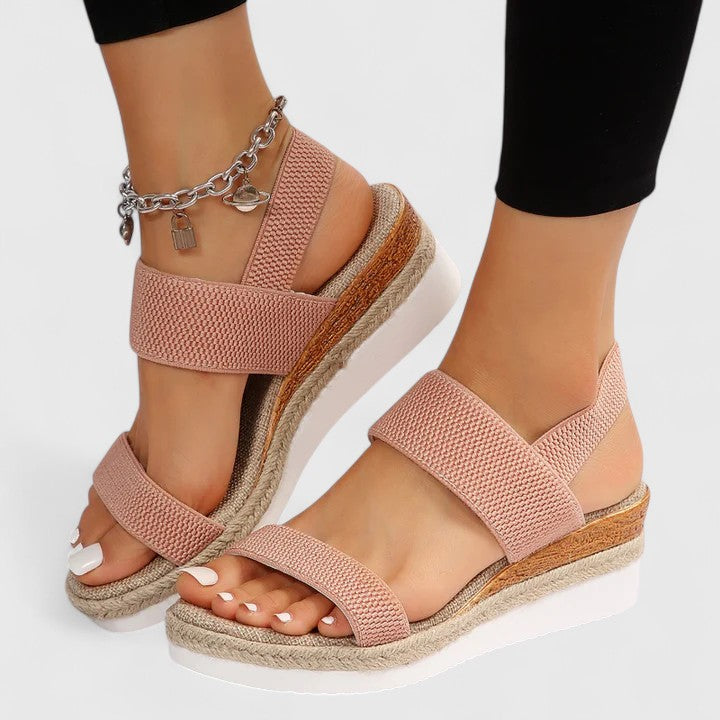 Damen Orthopädische Sandalen mit Fußbett gepolstert – ganztägiger Komfort für Sommer & Alltag | Lolita