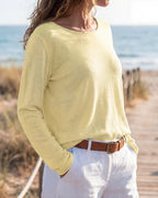 Damen Shirt Langarm Rundhals Stretch Regular Fit – locker atmungsaktiv für den Alltag | Stella